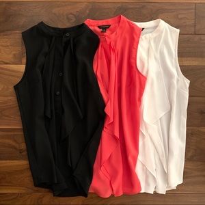 Banana Republic - cascading blouses - XS